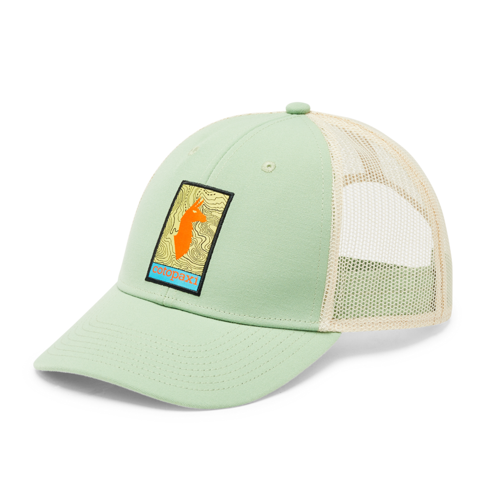 Llama Map Trucker Hat, Aspen