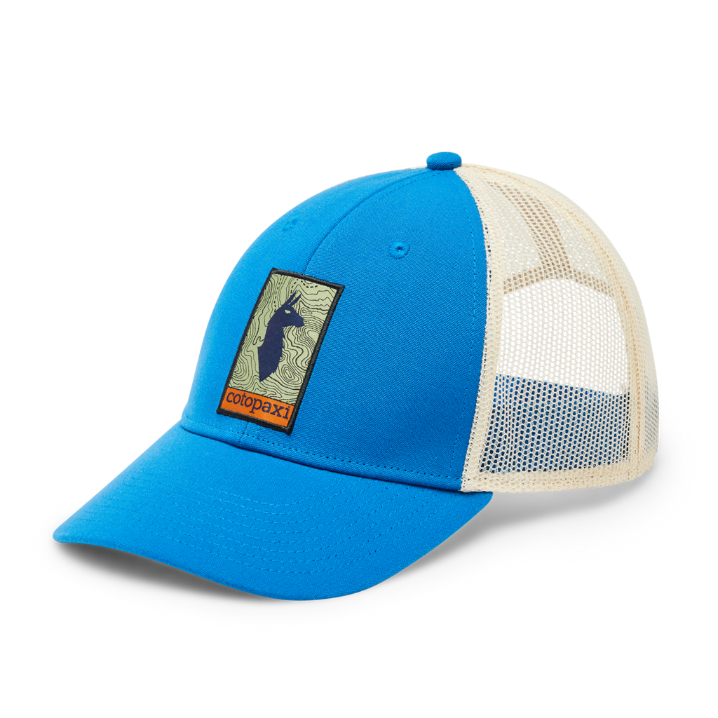 Llama Map Trucker Hat, Atlantic