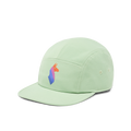 Llama Stripes 5-Panel Hat, Aspen
