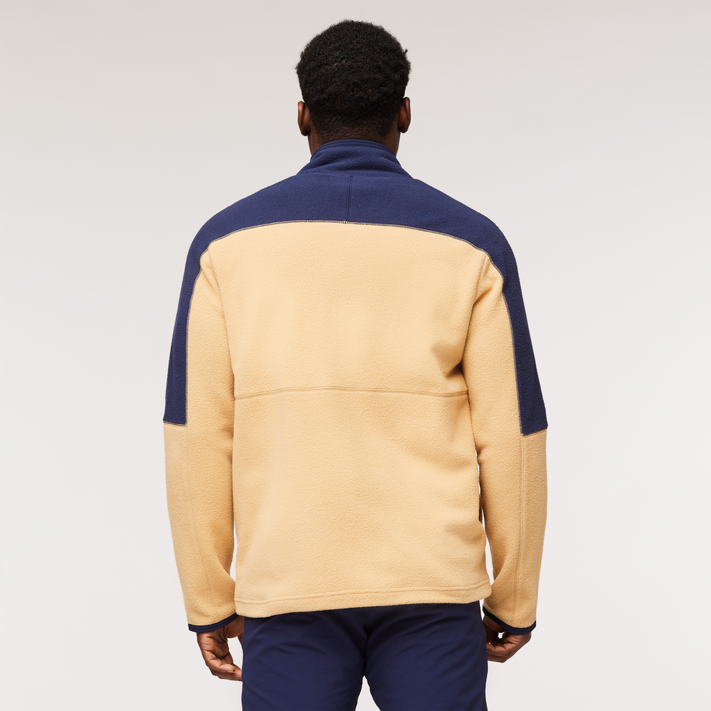 Abrazo Fleece Full-Zip Jacket - Men's, Maritime/Birch, Model Jeremy