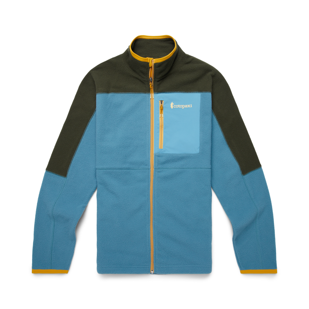 Abrazo Fleece Full-Zip Jacket - Men's, Woods/Blue Spruce, Detail