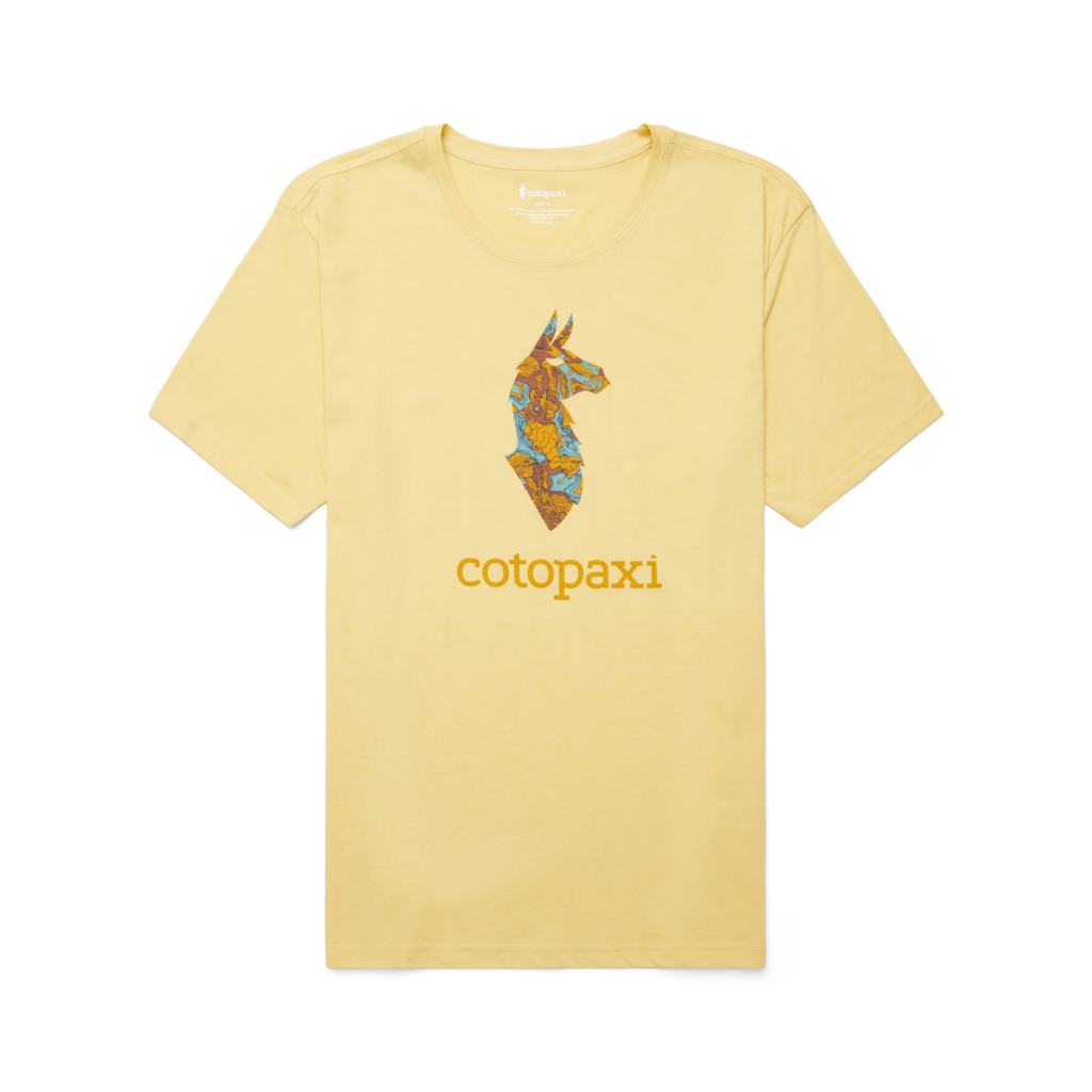 Altitude Llama Organic T-Shirt - Men's, Wheat