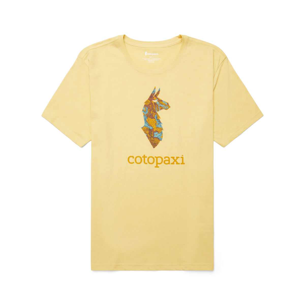 Altitude Llama Organic T-Shirt - Men's, Wheat