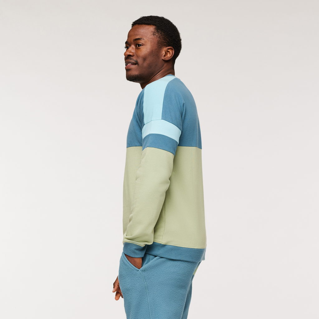 Bandera Sweatshirt - Men's, Blue Spruce/Aspen, Model Jeremy