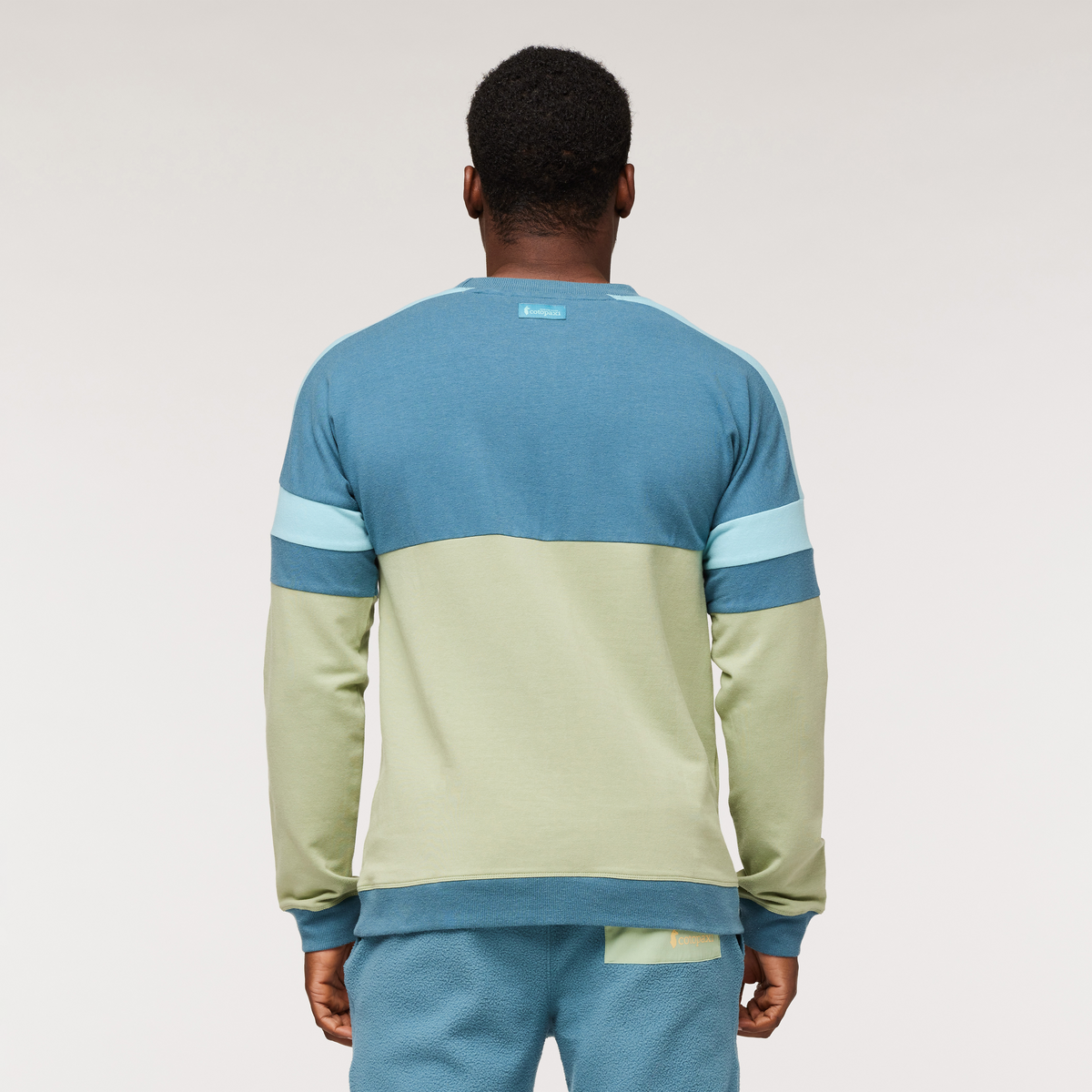 Bandera Sweatshirt - Men's, Blue Spruce/Aspen, Model Jeremy