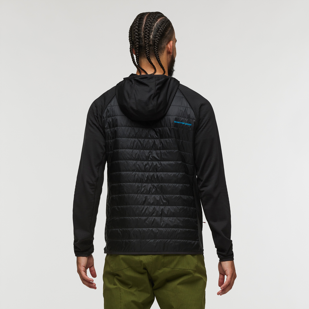 Capa Hybrid Insulated Hooded Jacket - Men's, Cotopaxi Black, Model Alex