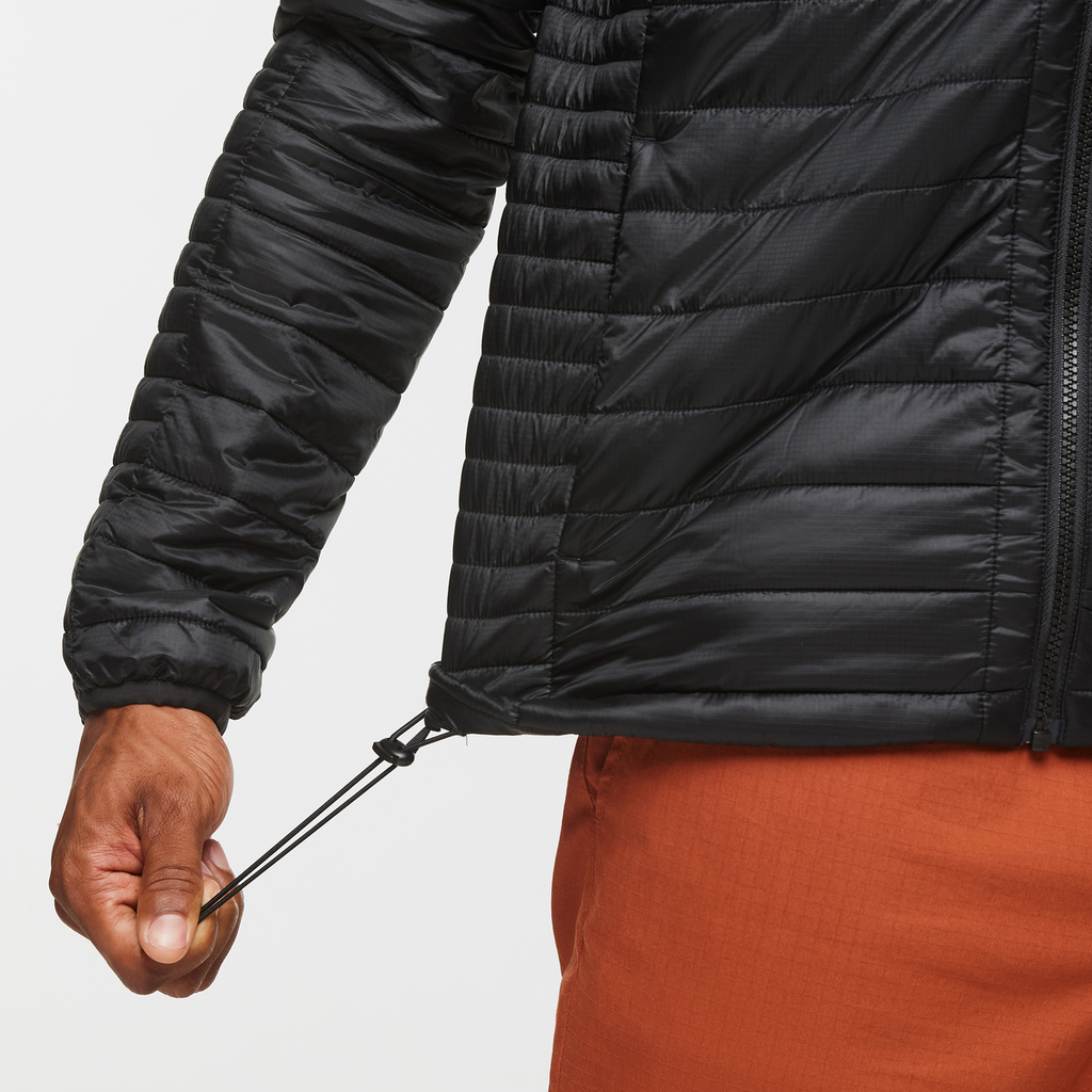 Capa Insulated Hooded Jacket - Men's, Cotopaxi Black, Model Jason