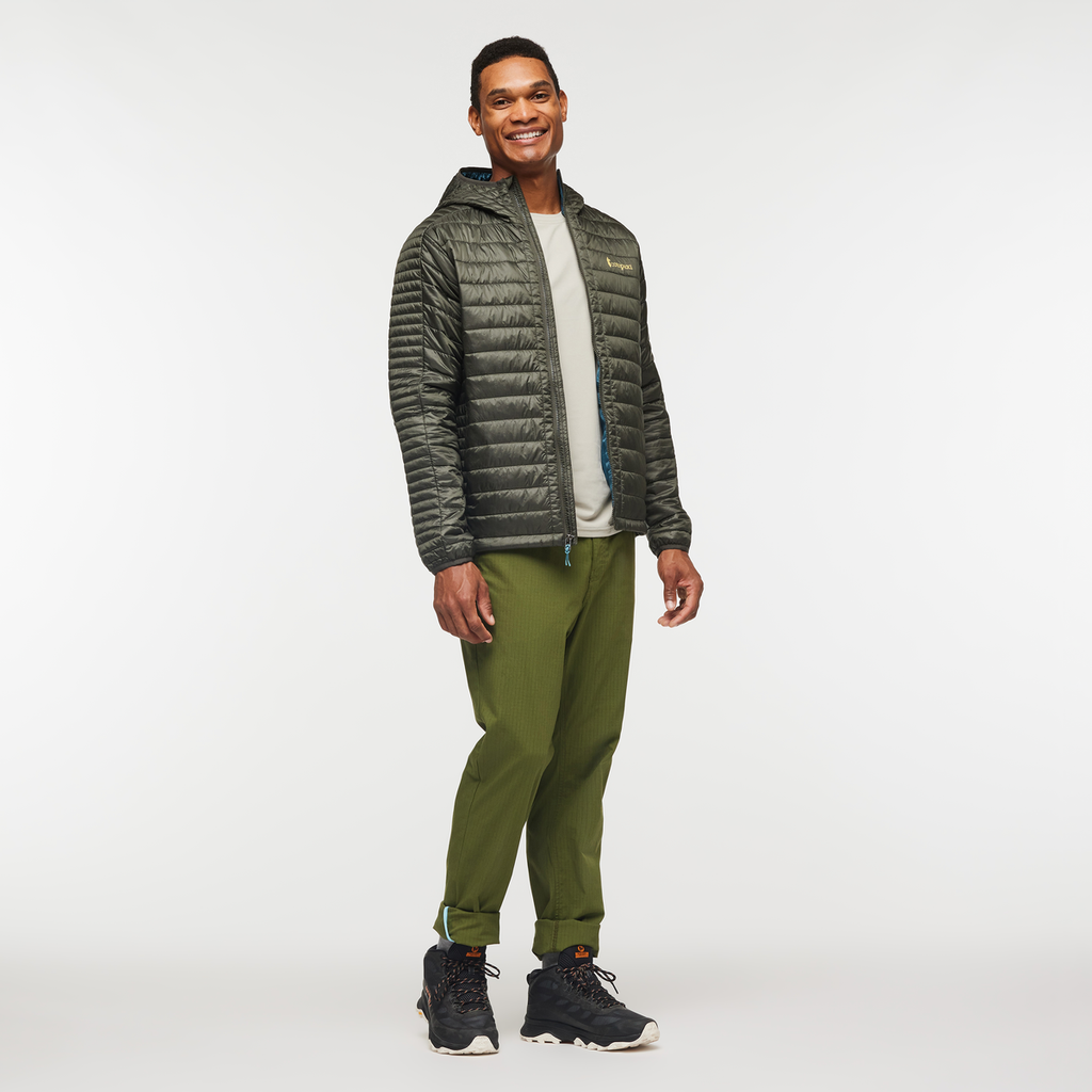 Capa Insulated Hooded Jacket - Men's, Cotopaxi Iron, Model Jason