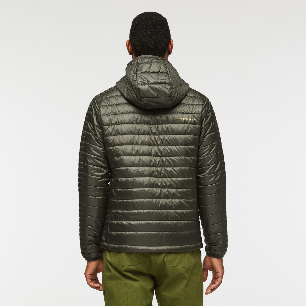 Capa Insulated Hooded Jacket - Men's, Cotopaxi Iron, Model Jason