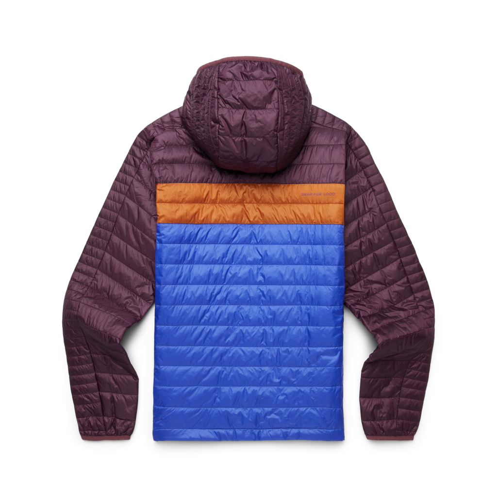Capa Insulated Hooded Jacket - Men's, Wine/Blue Violet