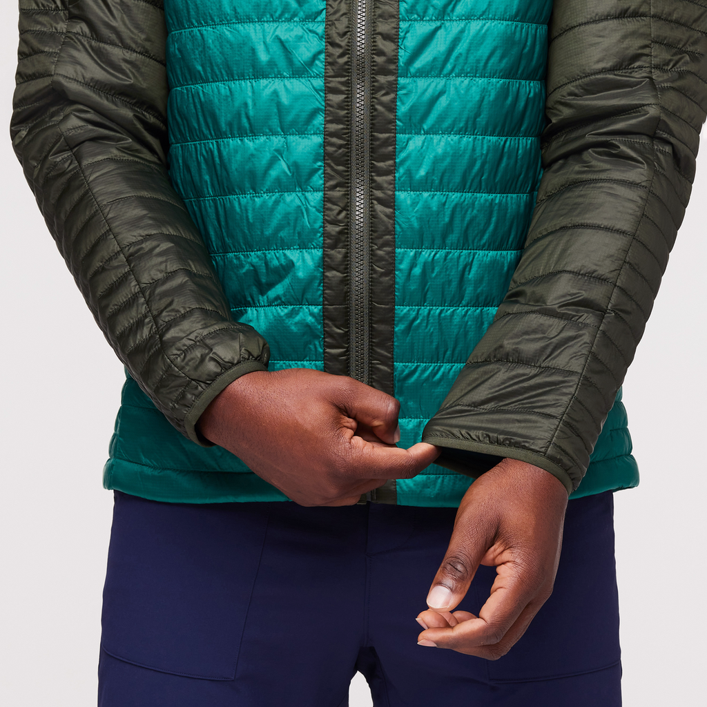 Capa Insulated Hooded Jacket - Men's, Woods/Greenery, Model Jeremy