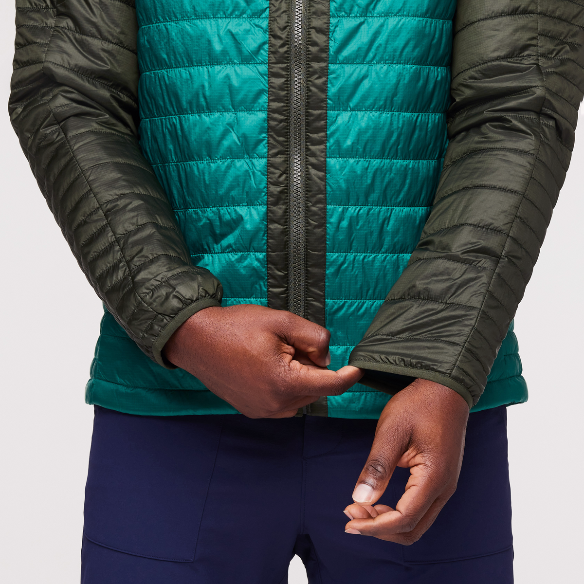 Capa Insulated Hooded Jacket - Men's, Woods/Greenery, Model Jeremy