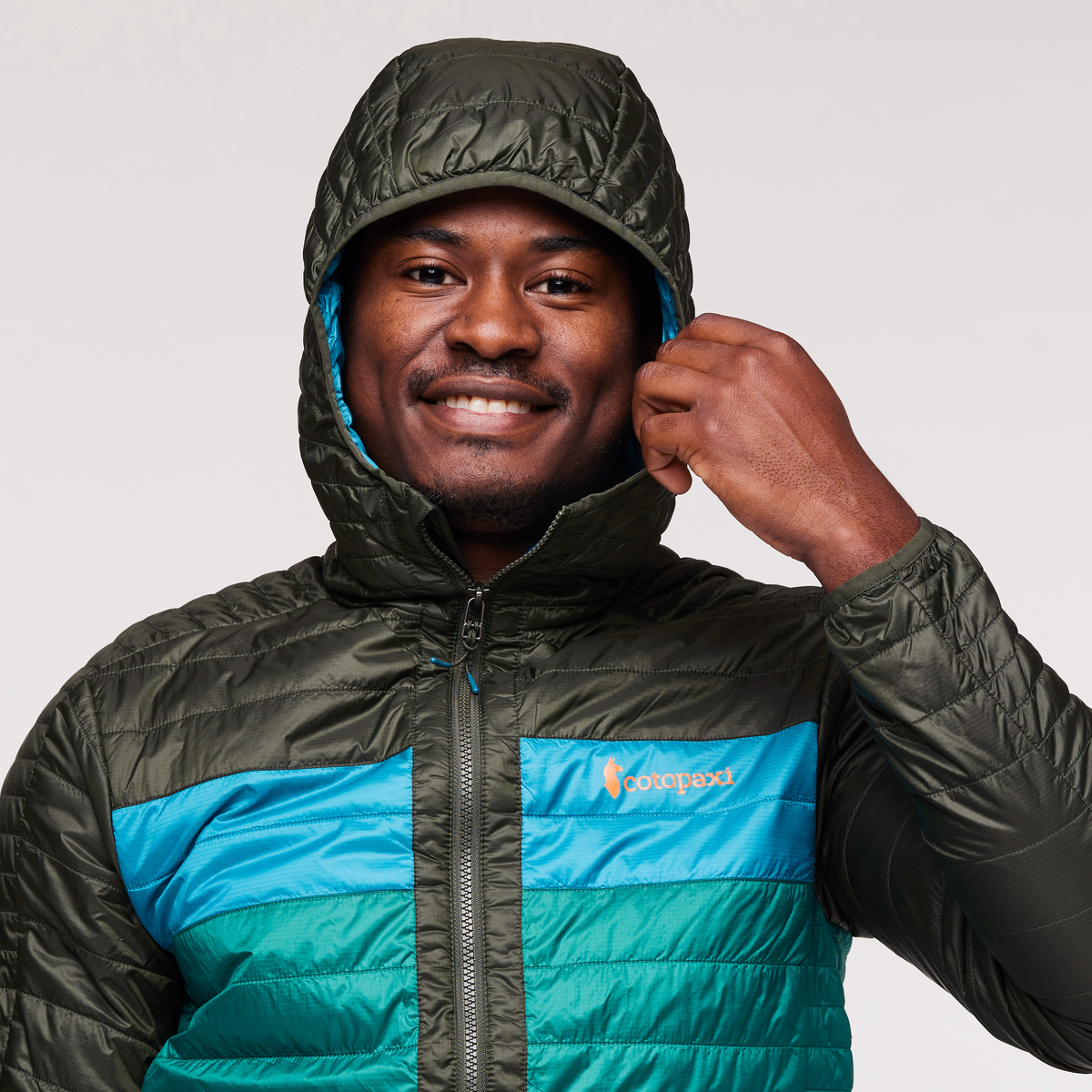 Capa Insulated Hooded Jacket - Men's, Woods/Greenery, Model Jeremy