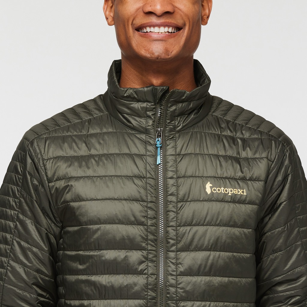 Capa Insulated Jacket - Men's, Cotopaxi Iron, Model Jason