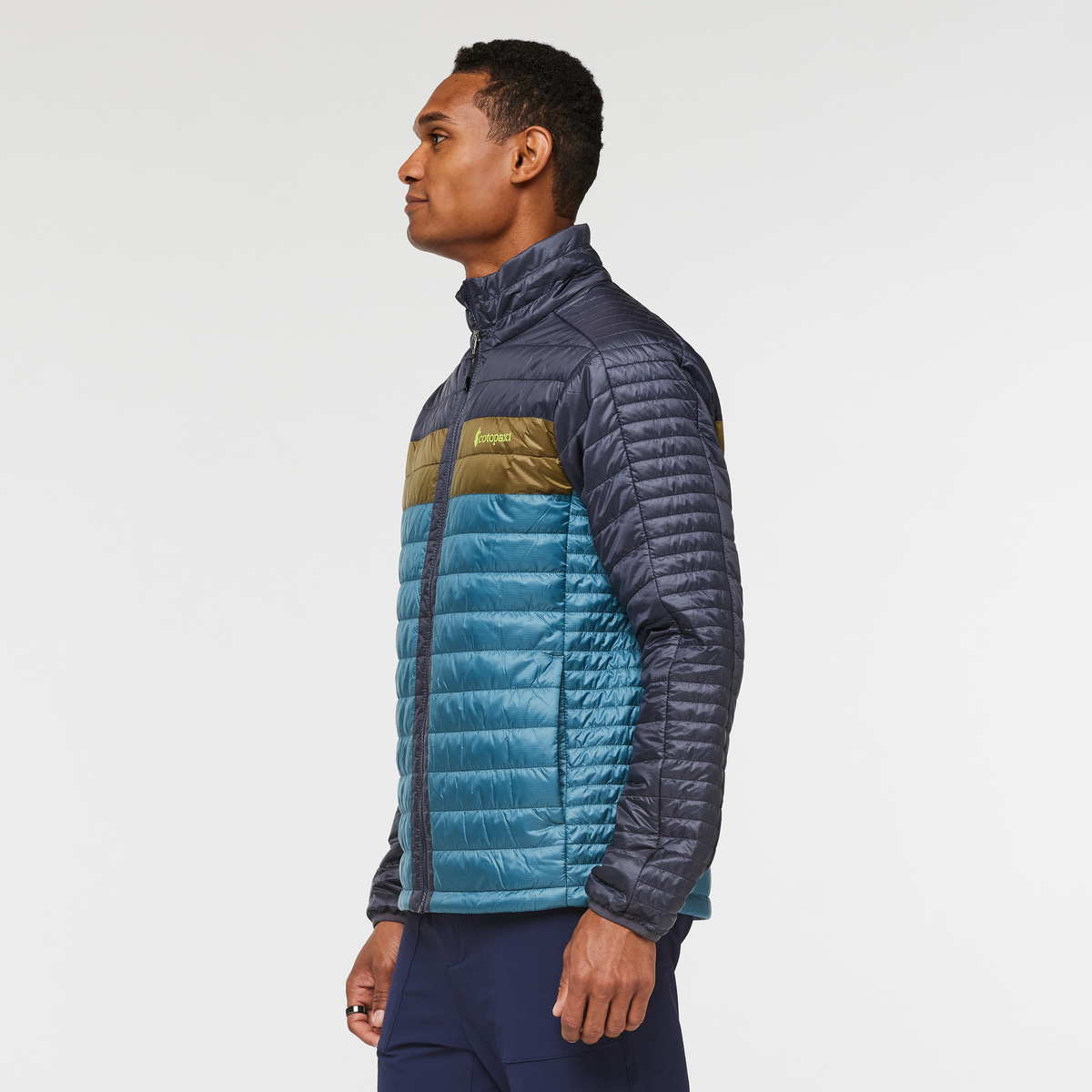 Capa Insulated Jacket - Men's, Graphite/Blue Spruce, Model Jason