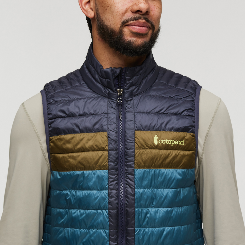 Capa Insulated Vest - Men's, Graphite/Blue Spruce, Model Alex