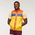 Capa Insulated Vest - Men's, Mezcal/Sunset, Model Jeremy