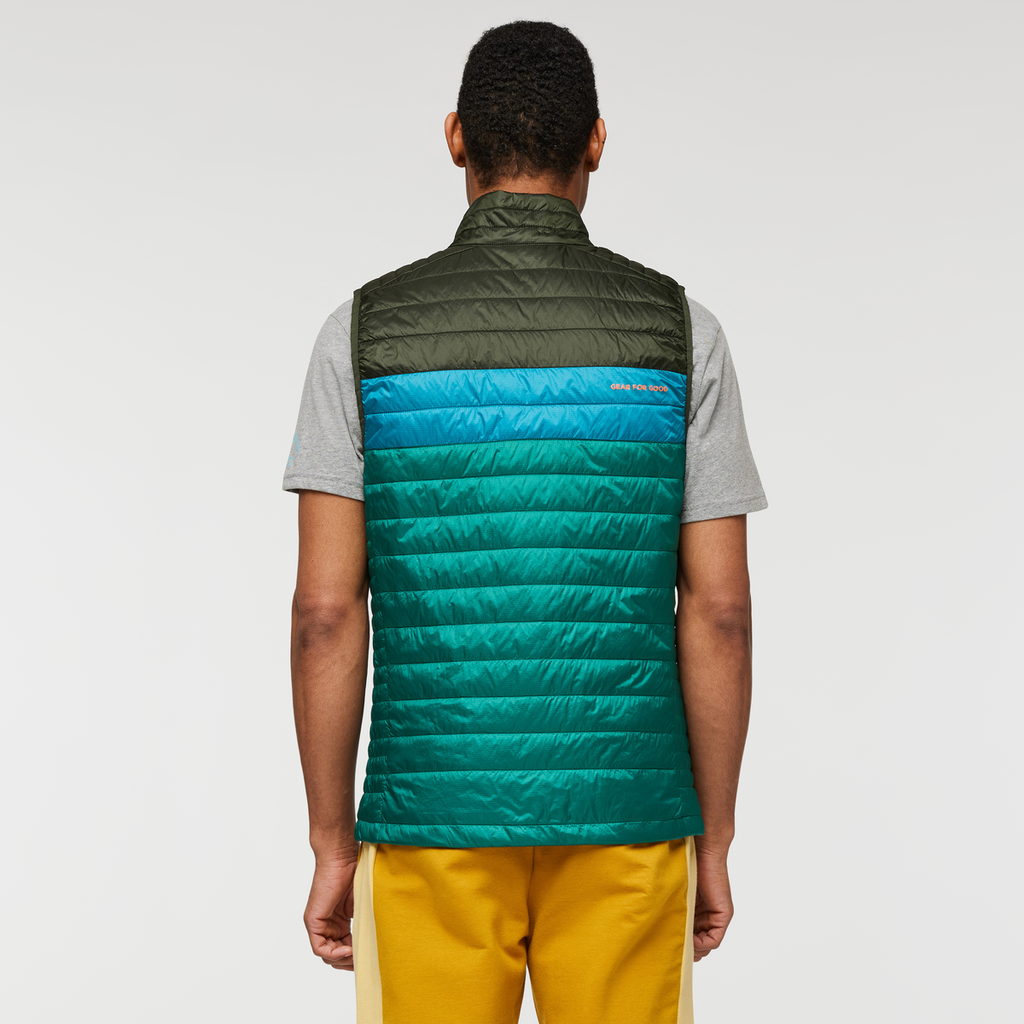 Capa Insulated Vest - Men's, Woods/Greenery, Model Jeremy