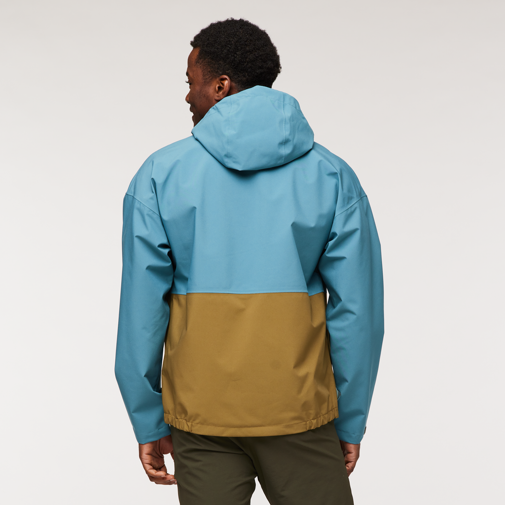 Cielo Rain Jacket - Men's, Blue Spruce, Model Jeremy