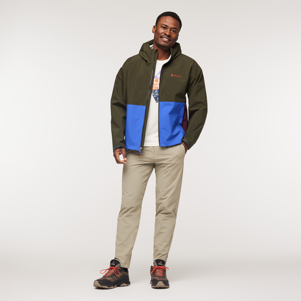 Cielo Rain Jacket - Men's, Woods, Model Jeremy