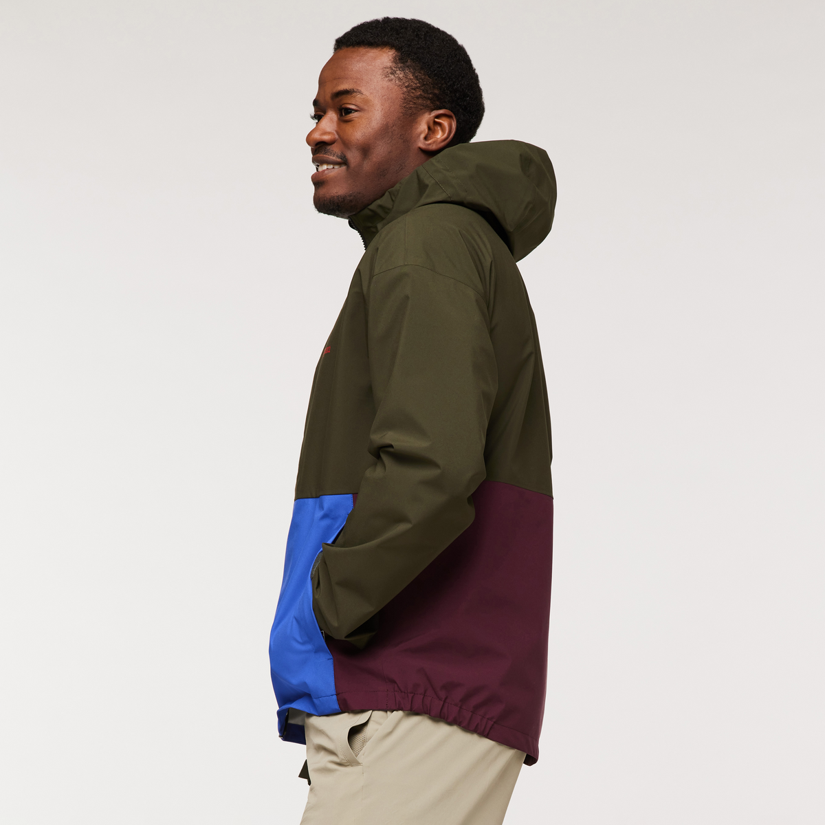 Cielo Rain Jacket - Men's, Woods, Model Jeremy