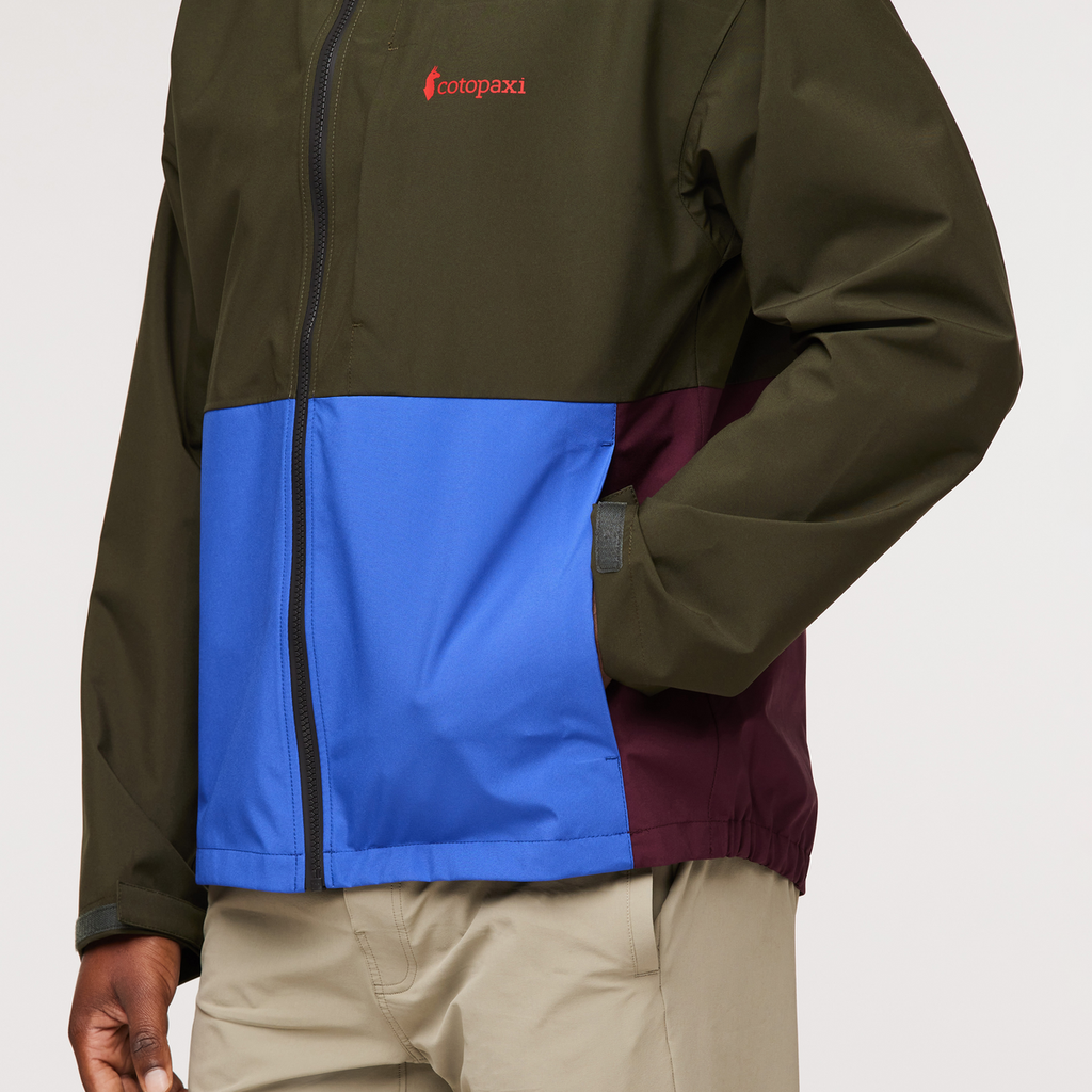Cielo Rain Jacket - Men's, Woods, Model Jeremy