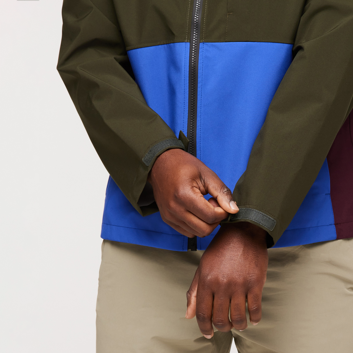 Cielo Rain Jacket - Men's, Woods, Model Jeremy