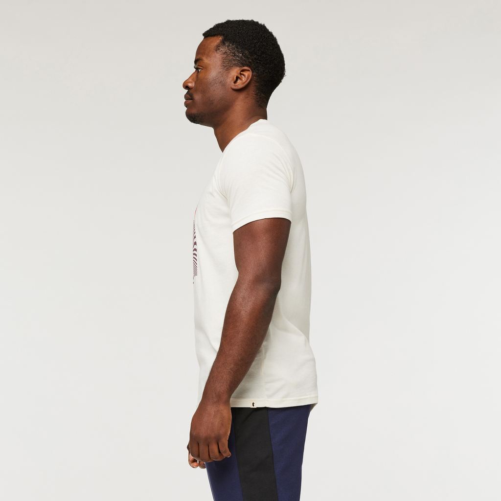 Cotopaxi Vibe Organic T-Shirt - Men's, Bone, Model Jeremy