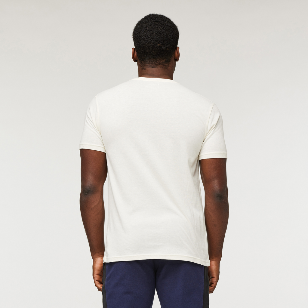 Cotopaxi Vibe Organic T-Shirt - Men's, Bone, Model Jeremy