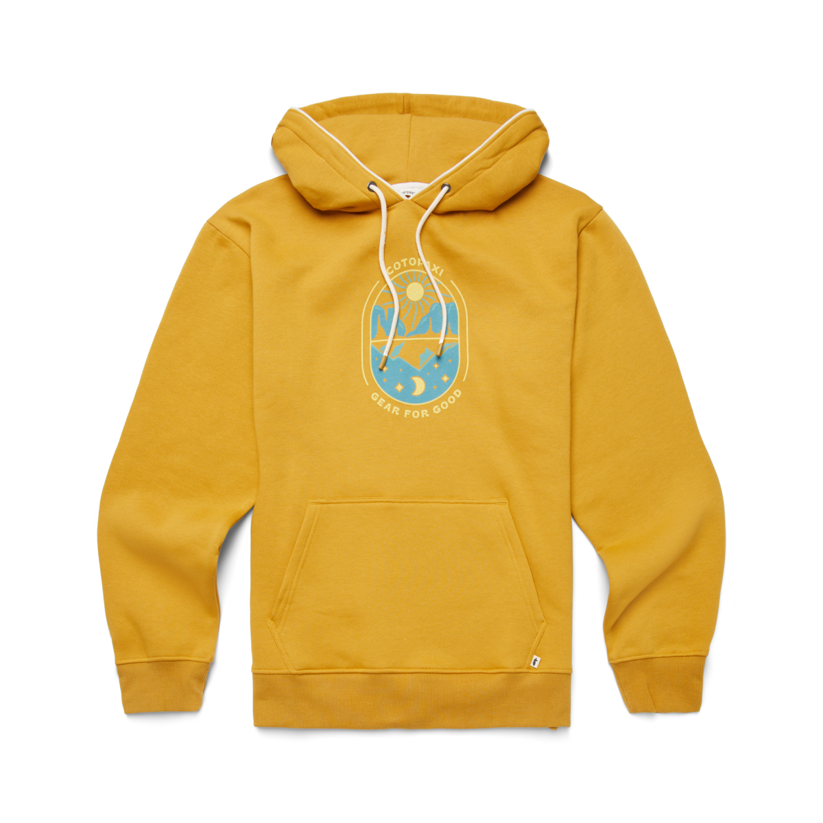Day And Night Organic Pullover Hoodie - Men's, Amber