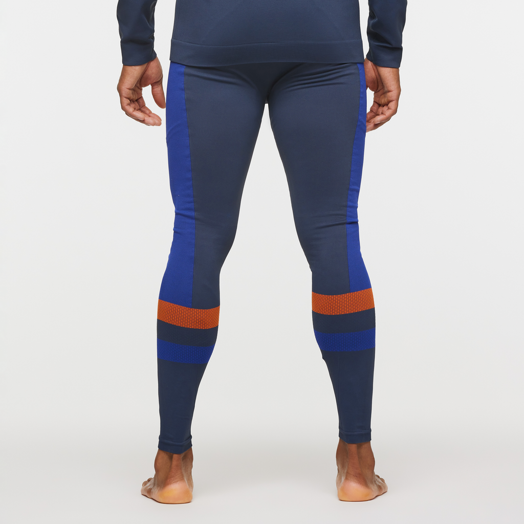 Debajo Seamless Baselayer Tight - Men's, Ink Stripes, Model Jason