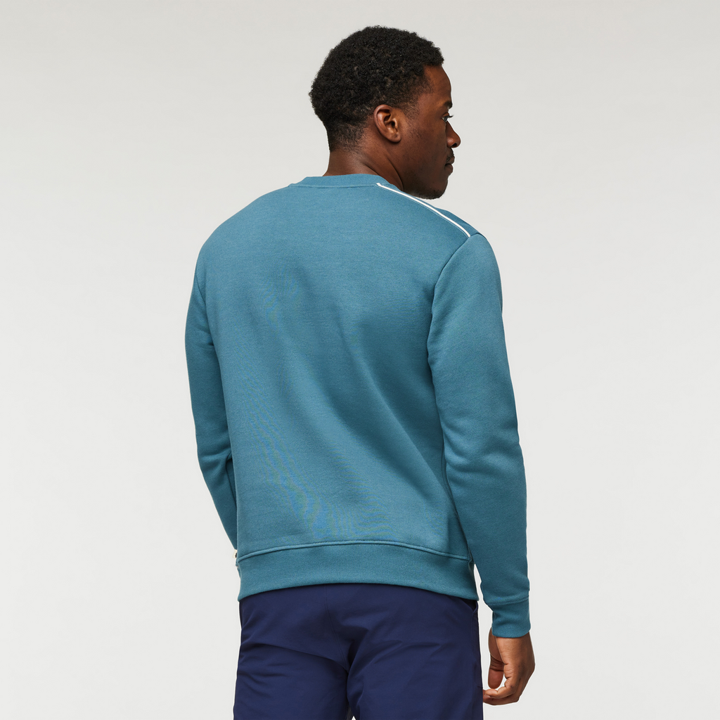 Do Good Crew Sweatshirt - Men's, Blue Spruce, Model Jeremy