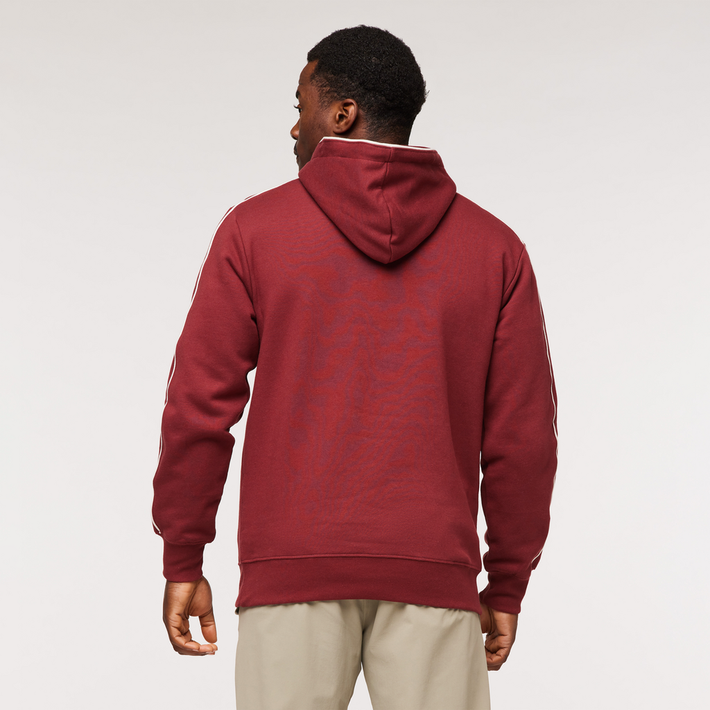 Do Good Pullover Hoodie - Men's, Burgundy, Model Jeremy