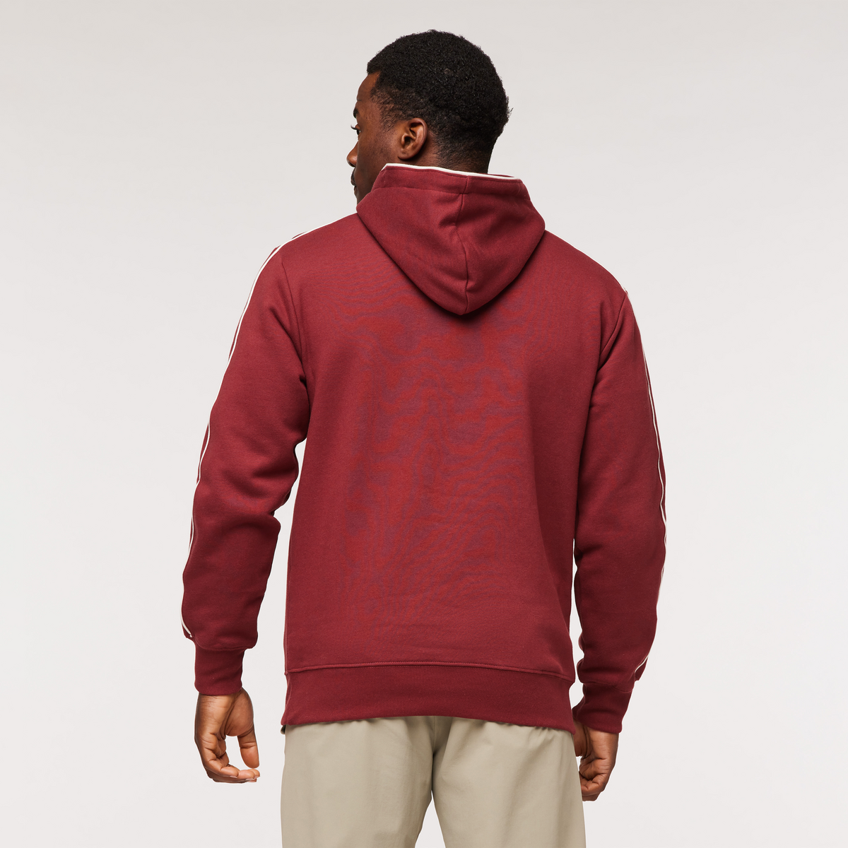 Do Good Pullover Hoodie - Men's, Burgundy, Model Jeremy