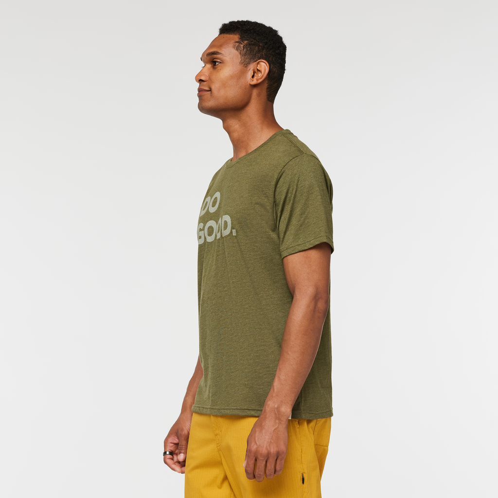 Do Good T-Shirt - Men's, Pine, Model Jason