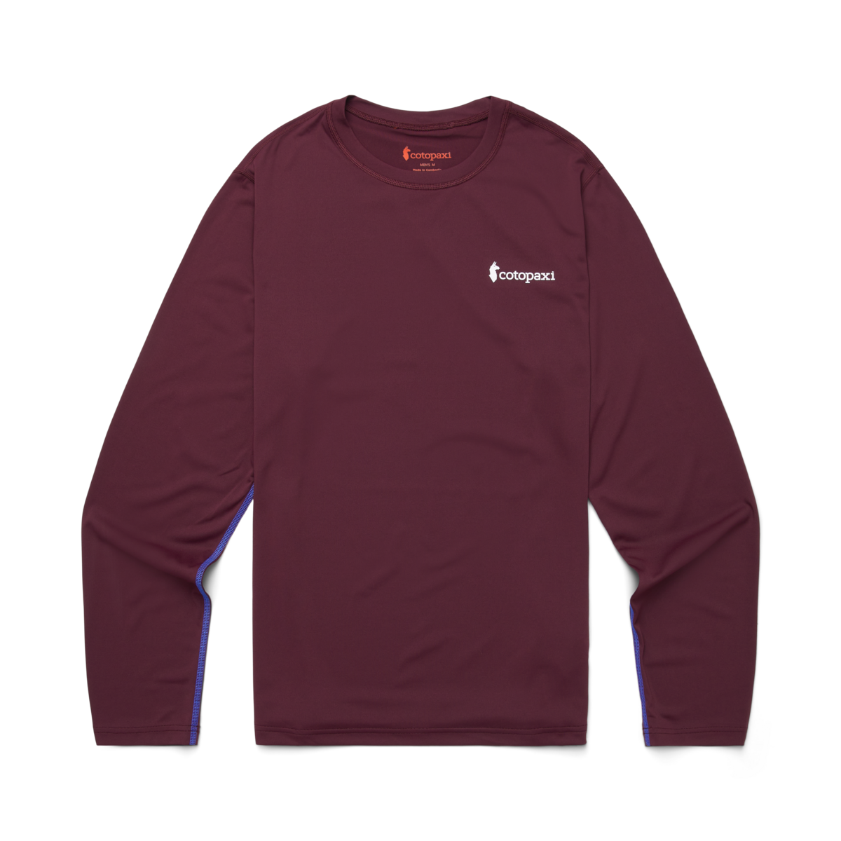 Fino Long-Sleeve Tech Tee, Wine