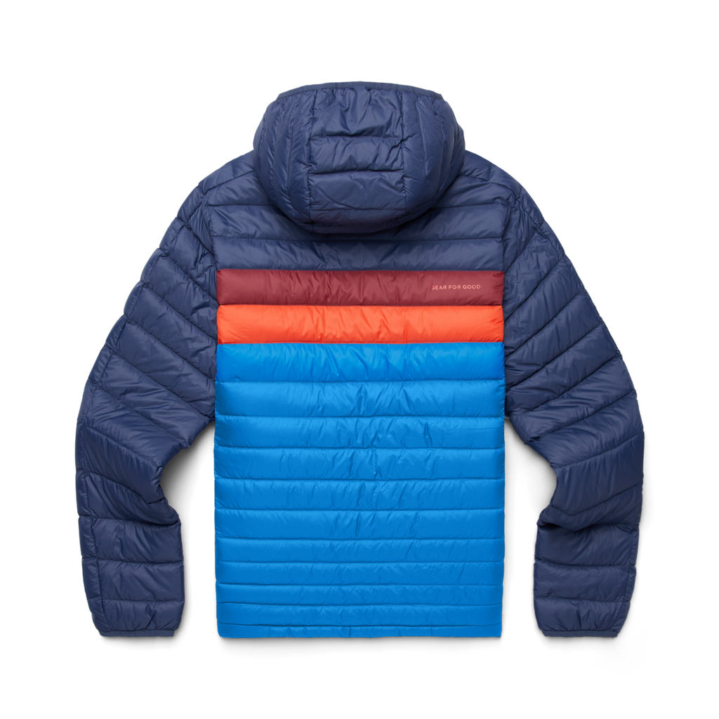 Fuego Hooded Down Jacket - Men's, Ink/Atlantic