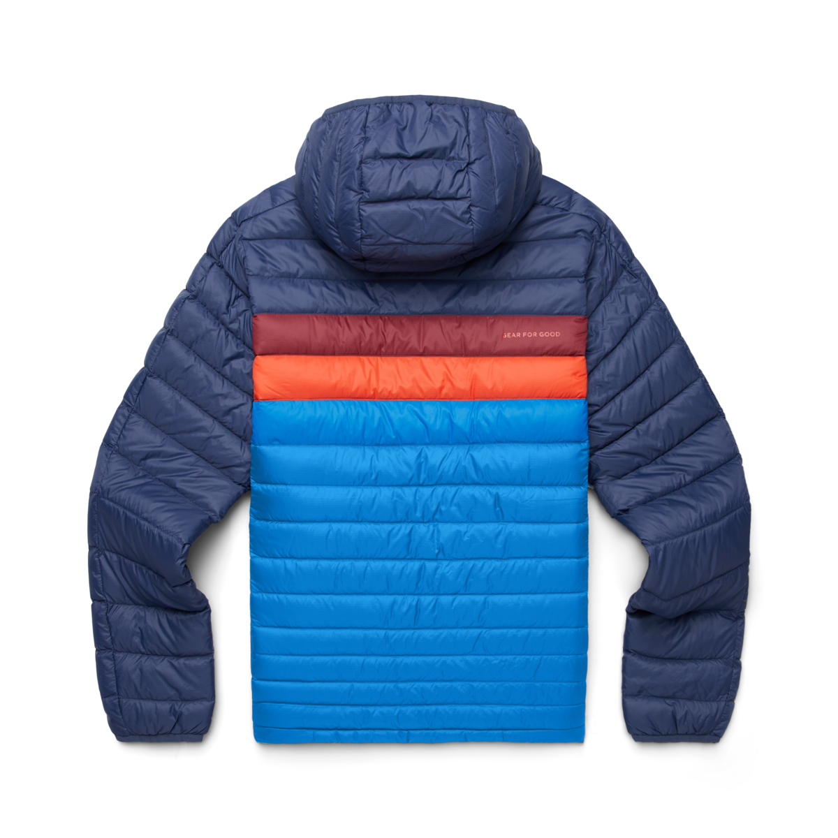 Fuego Hooded Down Jacket - Men's, Ink/Atlantic