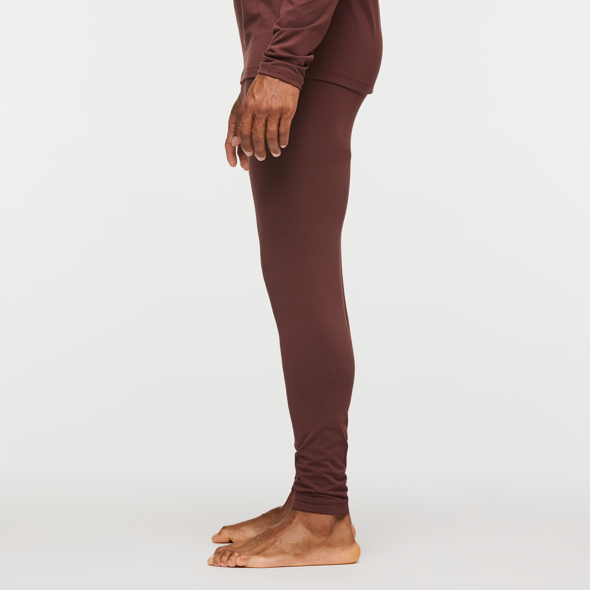 Liso Baselayer Pant - Men's, Chestnut, Model Jason