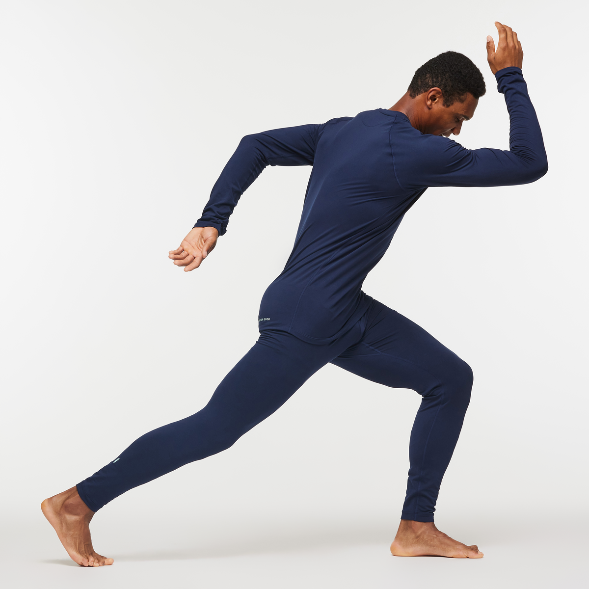 Liso Baselayer Pant - Men's, Maritime, Model Jason