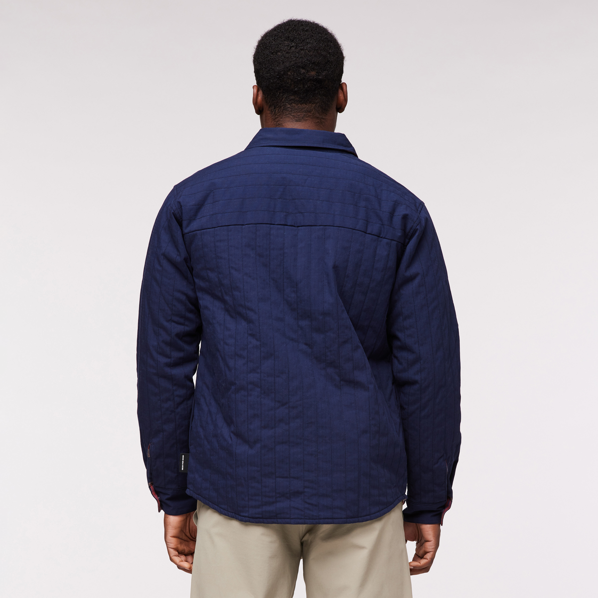 Salto Insulated Flannel Jacket - Men's, Ink Plaid, Model Jeremy