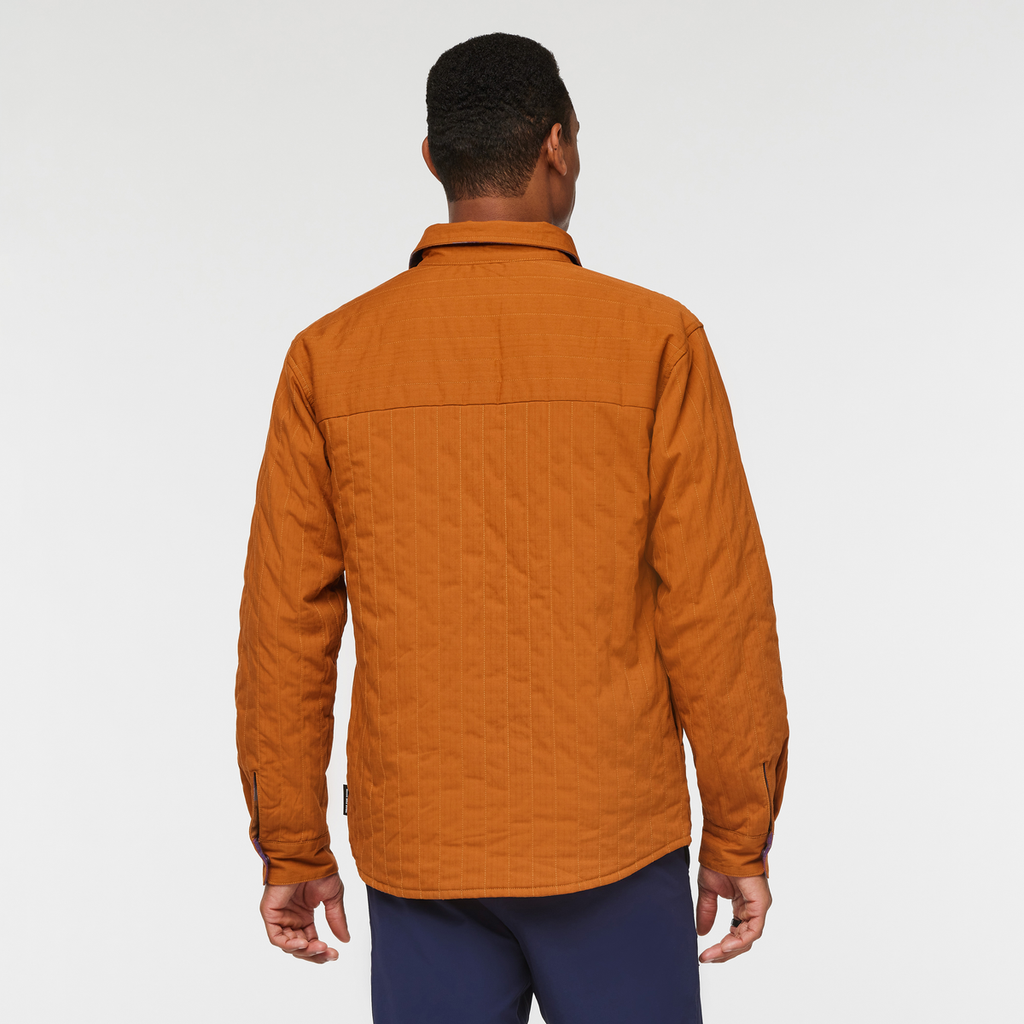 Salto Insulated Flannel Jacket - Men's, Saddle Plaid, Model Jason