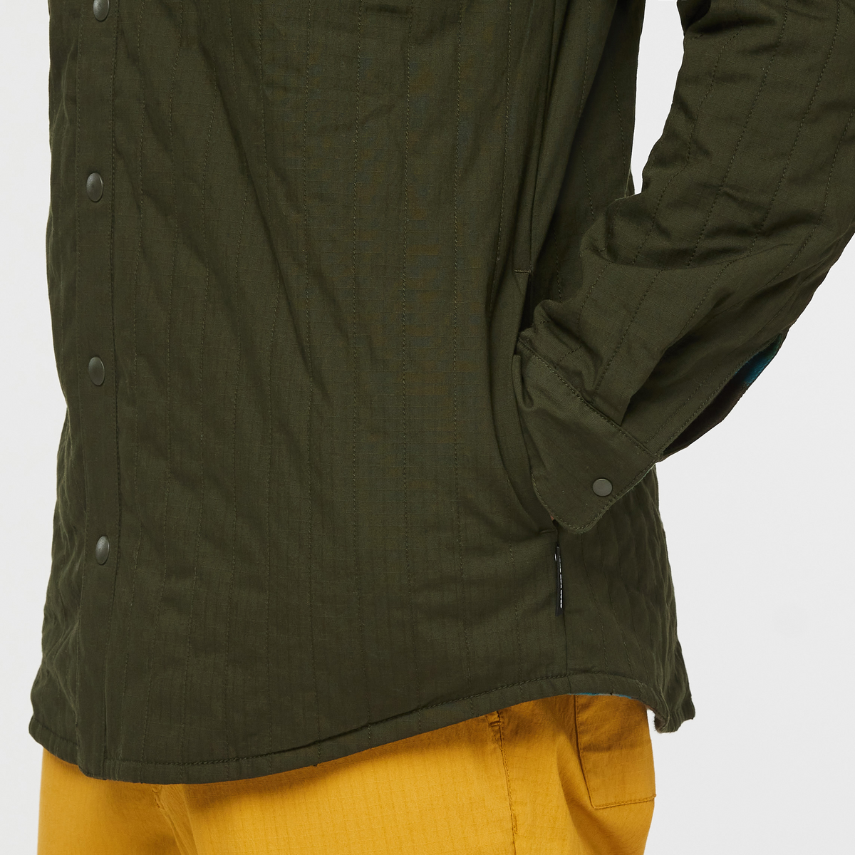 Salto Insulated Flannel Jacket - Men's, Woods Plaid, Model Jason