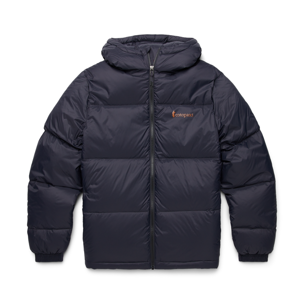 Solazo Hooded Down Jacket - Men's, Black, Model Jeremy