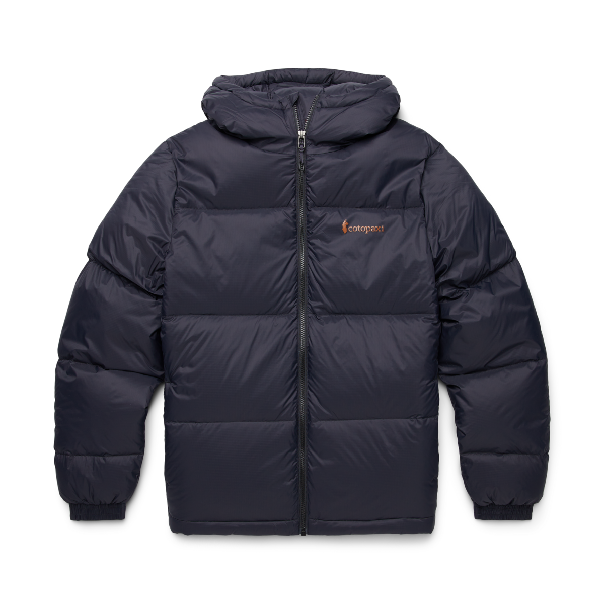 Solazo Hooded Down Jacket - Men's, Black, Model Jeremy