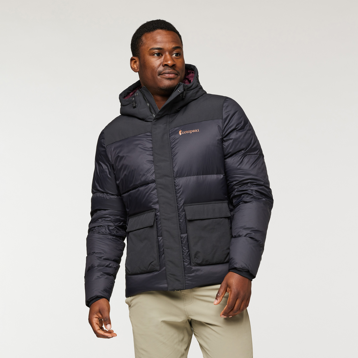 Solazo Down Parka - Men's, Cotopaxi Black, Model Jeremy