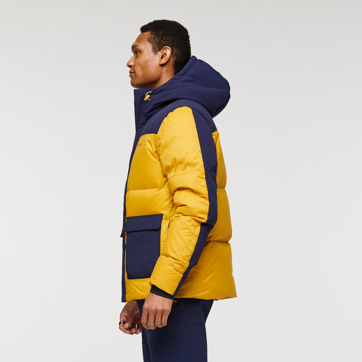 Solazo Down Parka - Men's, Maritime/Amber, Model Jason
