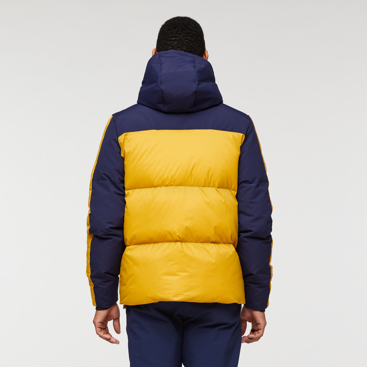 Solazo Down Parka - Men's, Maritime/Amber, Model Jason