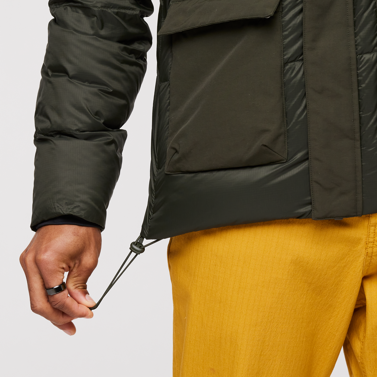 Solazo Down Parka - Men's, Woods, Model Jason