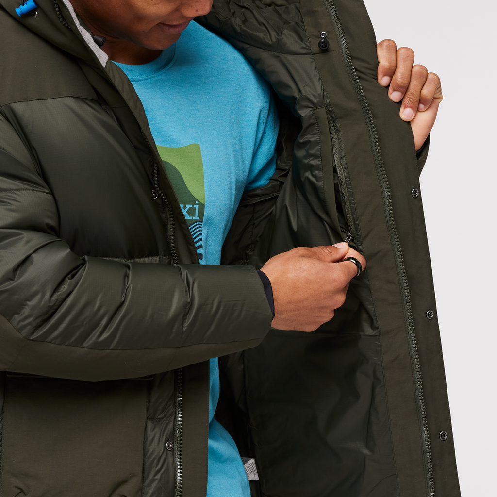 Solazo Down Parka - Men's, Woods, Model Jason
